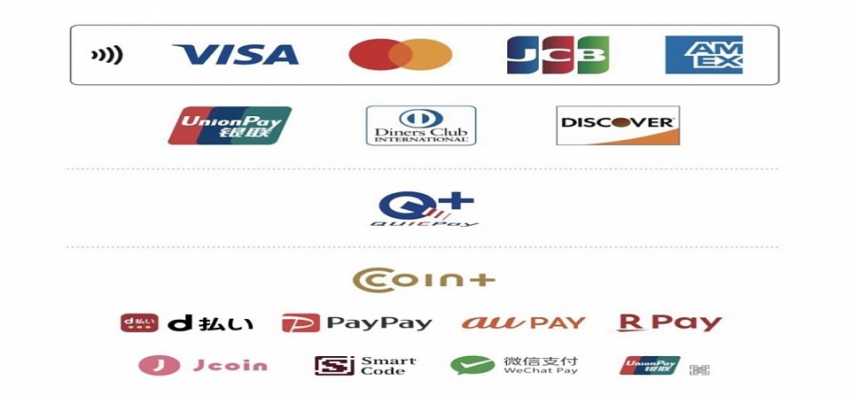 支払いに利用可能なブランド